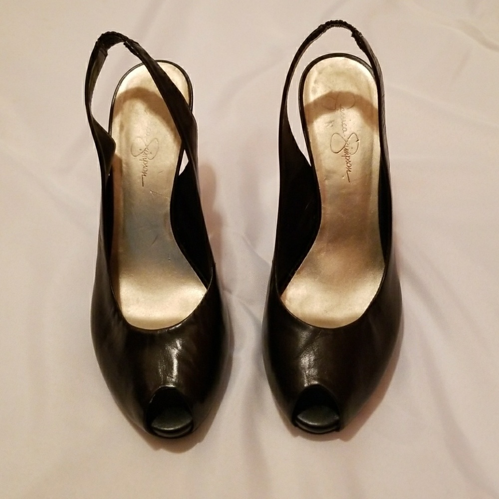 Jessica Simpson platform heels